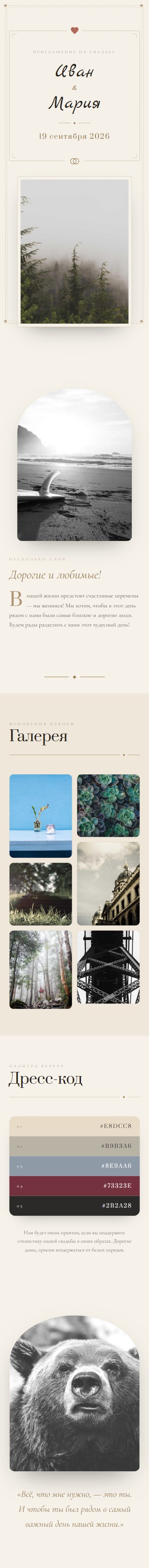 Шаблон «Классика»